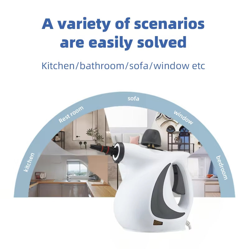 Pressurized Handheld Multi-Surface Natural Steam Cleaner