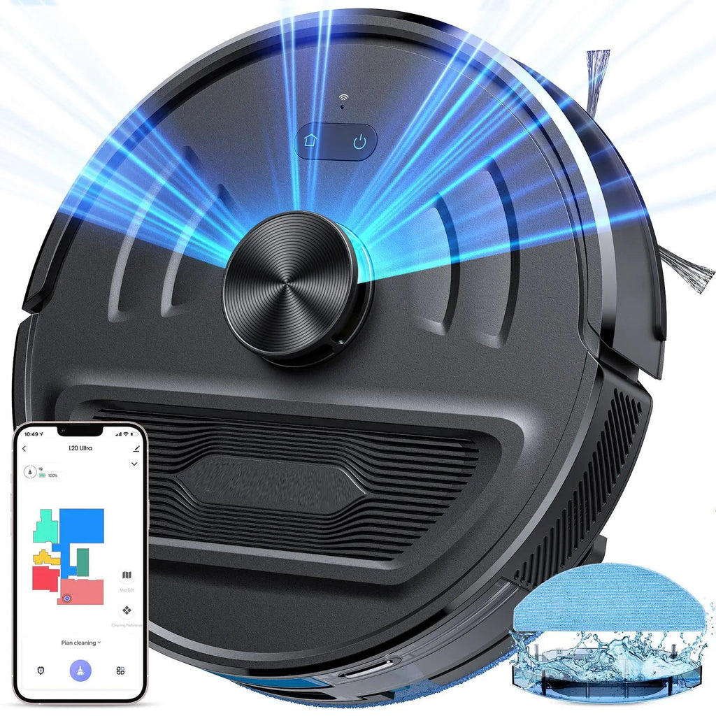 2-in-1 Robot Vacuum & Mop Combo
