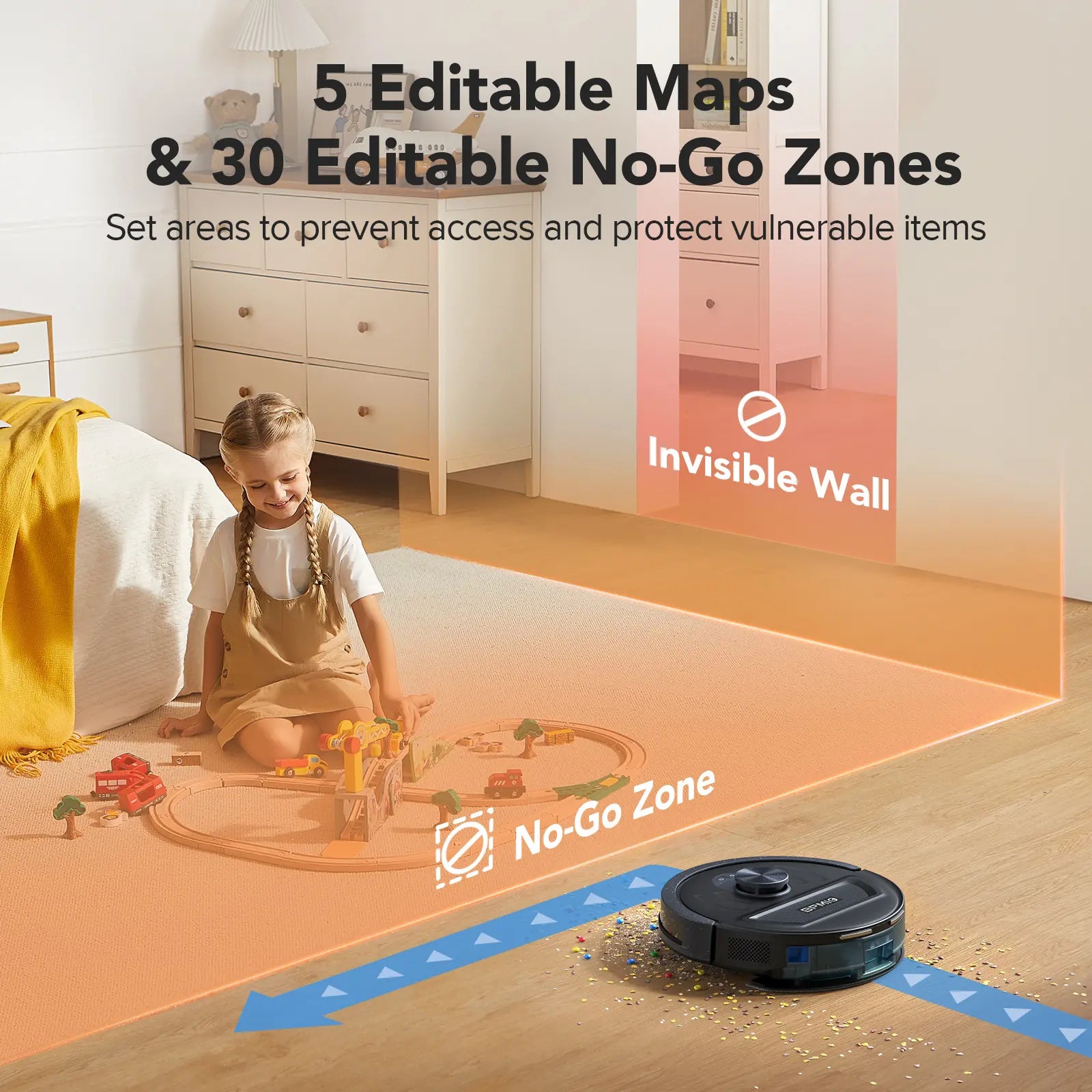 2-in-1 Robot Vacuum & Mop Combo