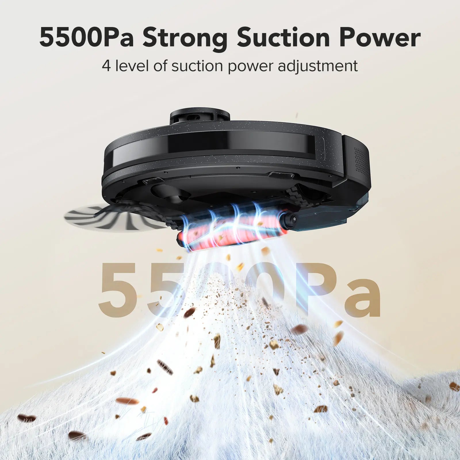 2-in-1 Robot Vacuum & Mop Combo