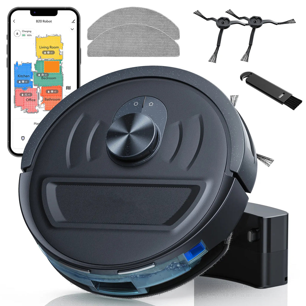 2-in-1 Robot Vacuum & Mop Combo